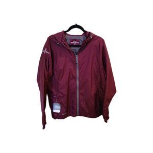 Eddie Bauer Packable Windbreaker Casual Look Outdoor Strength & Comfort Size XL